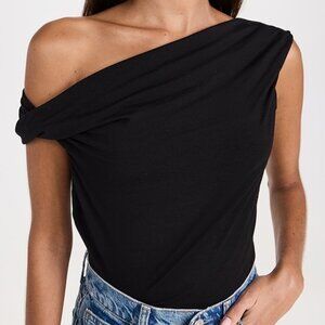 NWT Reformation | Black Cello Knit Top